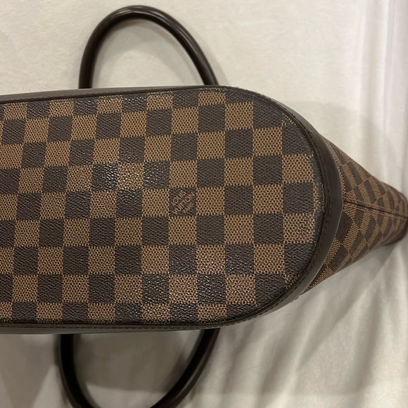 Authentic Louis Vuitton Ebene Manosque GM Damier Tote Bag - Picture 11 of 16